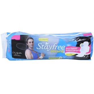 Stayfree Secure Dry Cover XL  7 pads