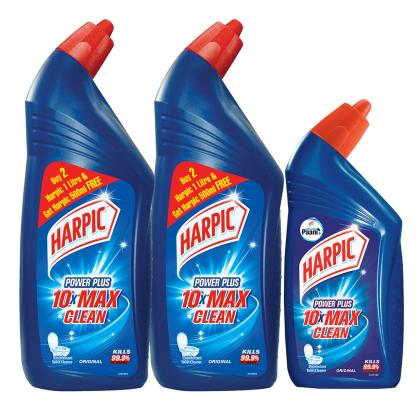 Harpic Original Buy 2 Of 1 ltr Get 1 Of 500 ml Free
